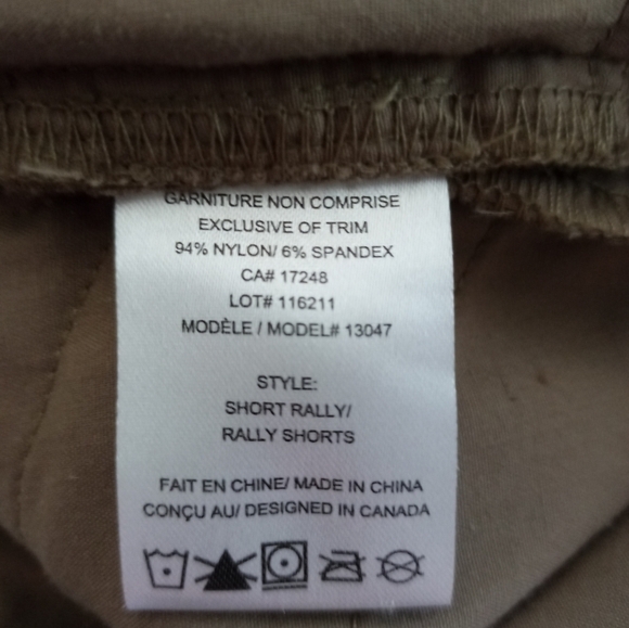 Chlorophylle rally short women size 2 - Picture 3 of 4